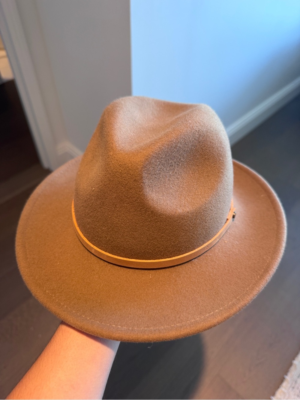New Tan Felt Hat
